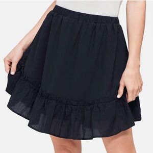 Ruffle Short Skirt | Black Beauty Wildfox